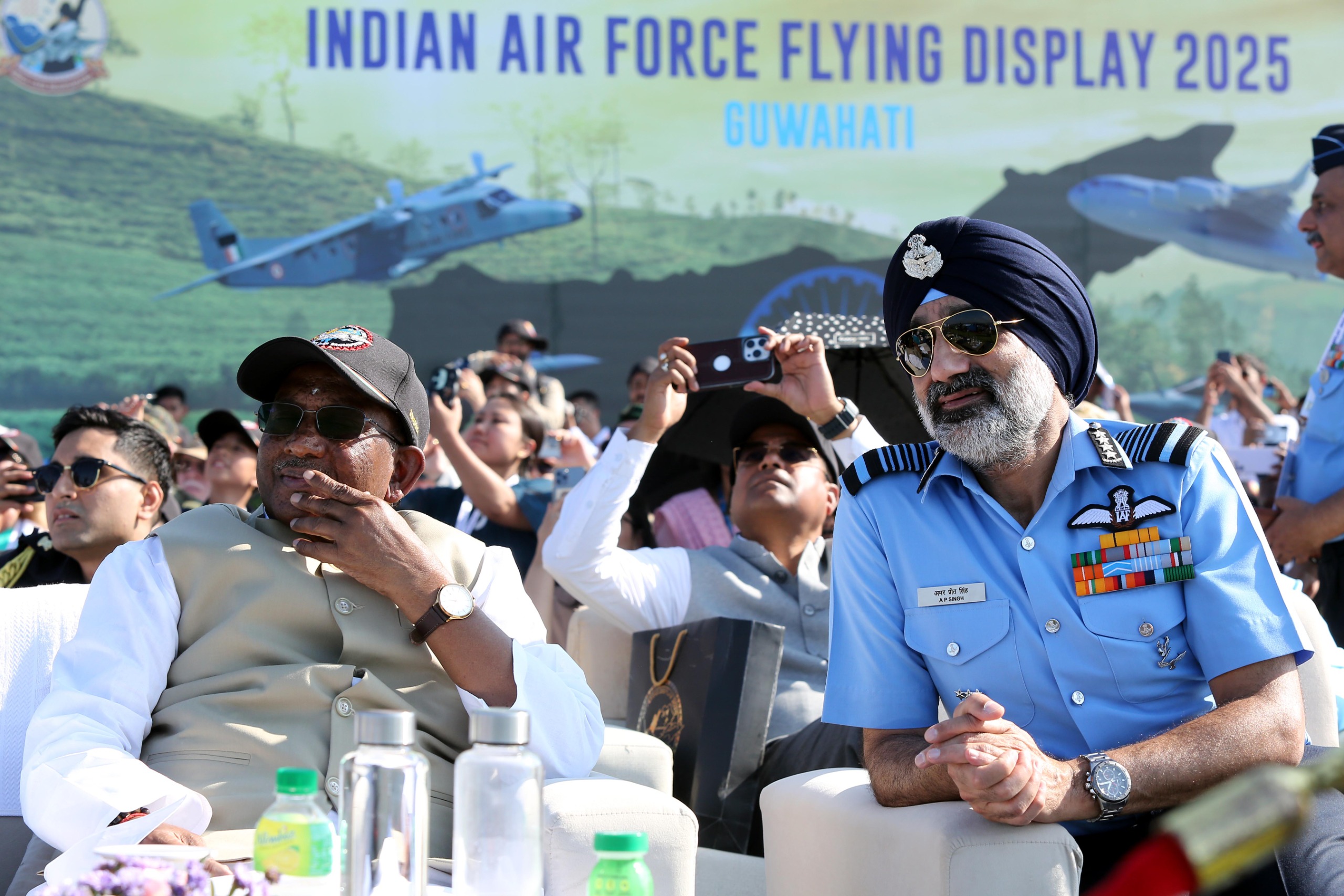 IAF Carries Out a Dazzling Flying Display in Guwahati